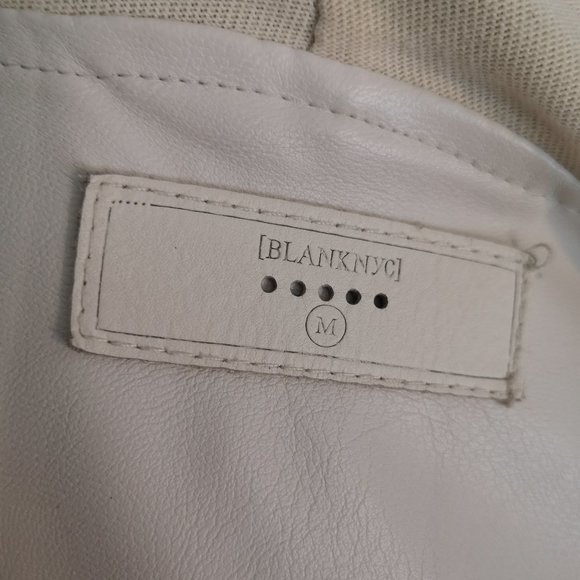 Blank NYC bilateral vegan leather and jersey jacket - Picture 4 of 4